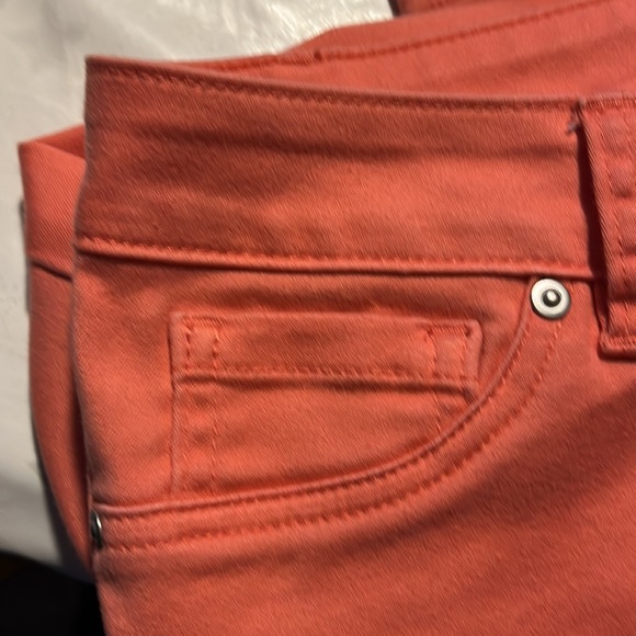Nygard Cropped Pants, Light Orange, size 16 - Picture 4 of 7